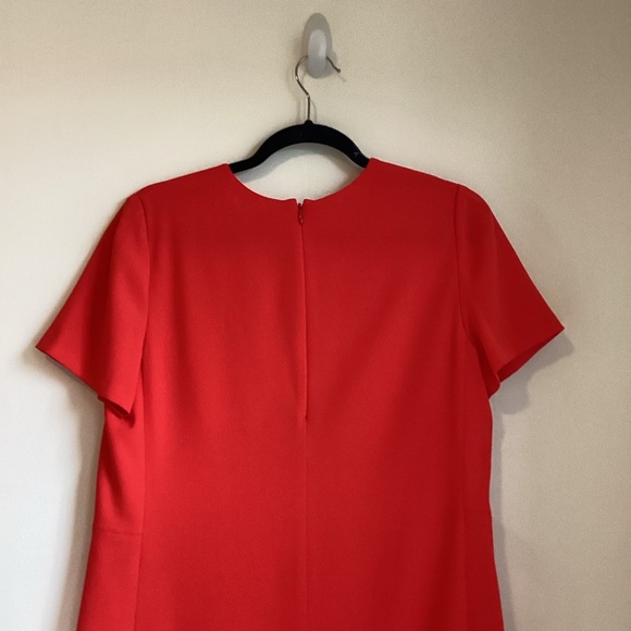 BABATON Patricio Mini Dress Womens 8 Red A-Line Silhouette Career Luxury Classic - Picture 7 of 16